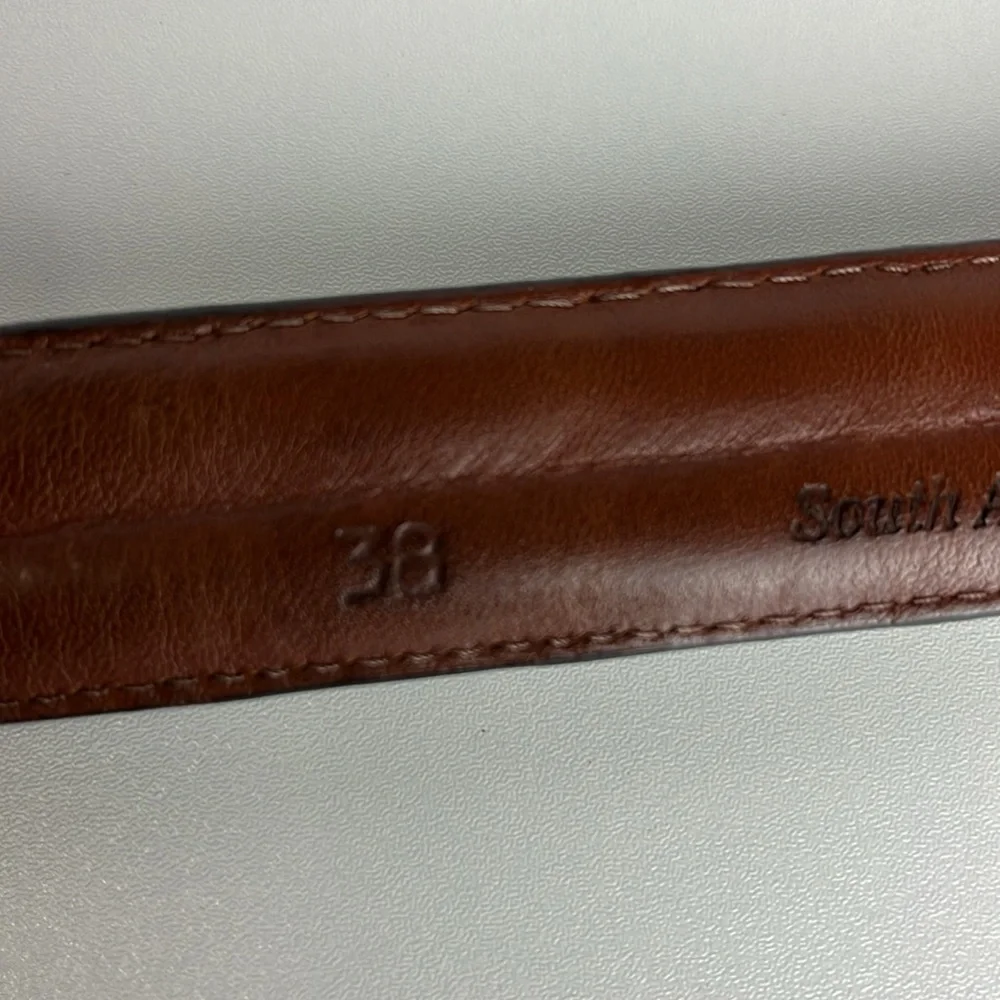 Torino South American Crocodile Western Belt Sz 38